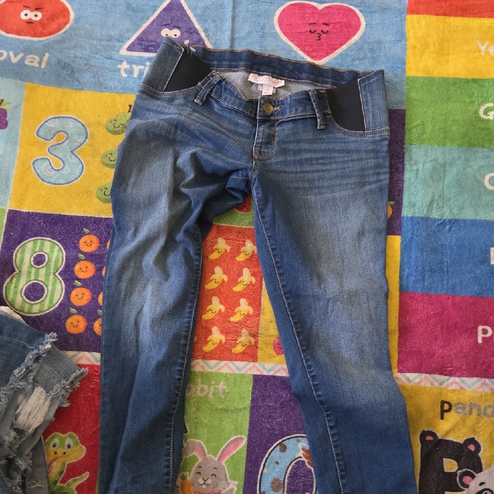 Isabel Maternity Denim Skinny Cr
